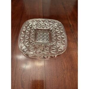 Mt. Vernon Clear‎ (Crisscross Diamonds) by IMPERIAL GLASS-OHIO